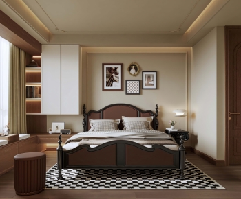 French Style Bedroom-ID:887938988