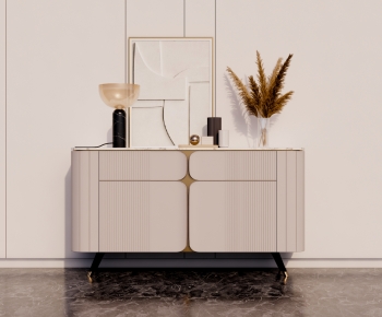 Modern Side Cabinet/Entrance Cabinet-ID:388633971