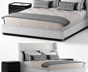 Modern Double Bed-ID:662017111