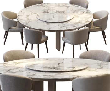 Modern Dining Table And Chairs-ID:915676129