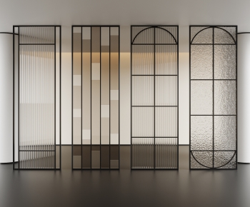 Modern Glass Screen Partition-ID:197752954