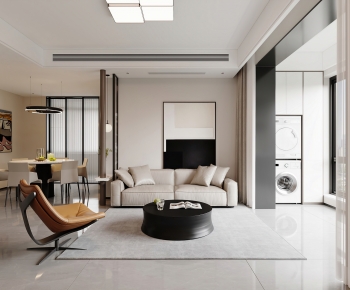 Modern A Living Room-ID:552489818