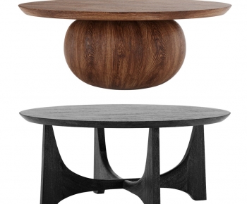 Wabi-sabi Style Dining Table-ID:891659372