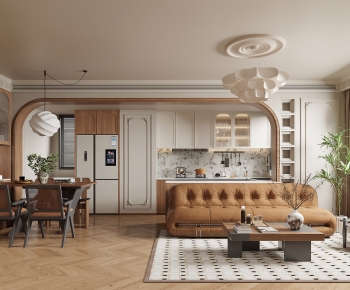 French Style A Living Room-ID:637146002