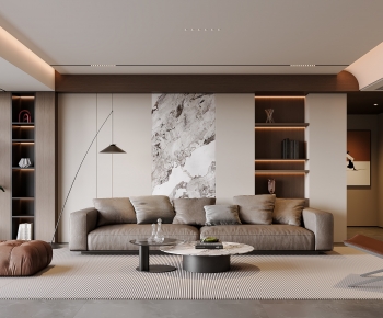 Modern A Living Room-ID:867145066