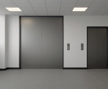 Modern Office Elevator Hall-ID:781387094