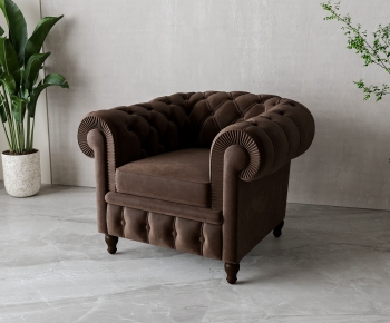 American Style Single Sofa-ID:261312013