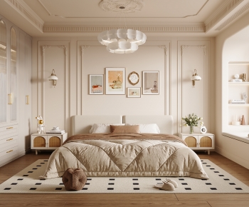 French Style Bedroom-ID:212686069