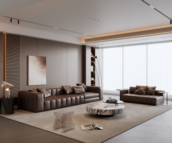 Modern A Living Room-ID:829308998