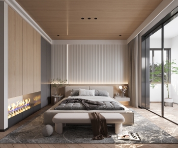 Modern Bedroom-ID:282044896