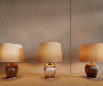 Wabi-sabi Style Table Lamp-ID:442250011