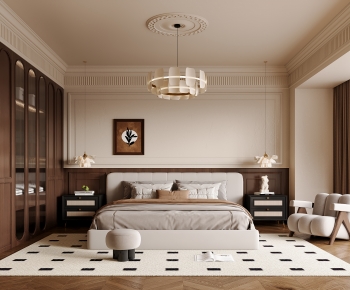 French Style Bedroom-ID:489612106