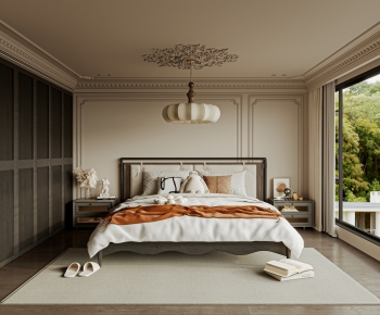 French Style Bedroom-ID:603940521