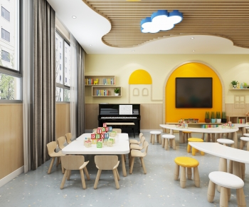 Modern Kindergarten Classrooms-ID:219242107