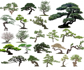 New Chinese Style Tree-ID:985310083