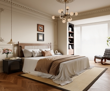 French Style Bedroom-ID:984150898