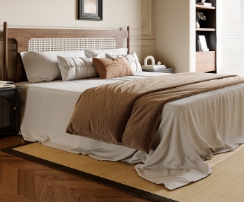 French Style Double Bed-ID:242818128