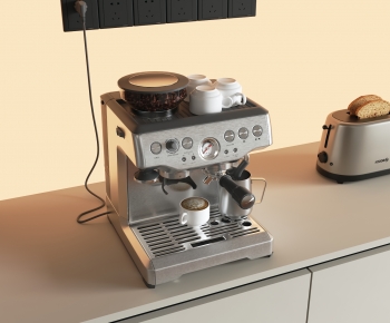 现代咖啡机  面包机-ID:195503008