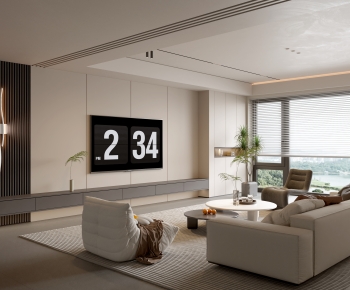Modern A Living Room-ID:652899759