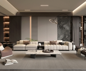 Modern A Living Room-ID:509057043