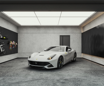 Modern Underground Garage-ID:230557927