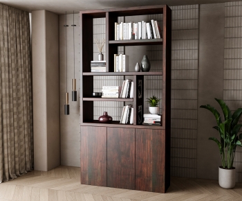 Retro Style Bookshelf-ID:807987936