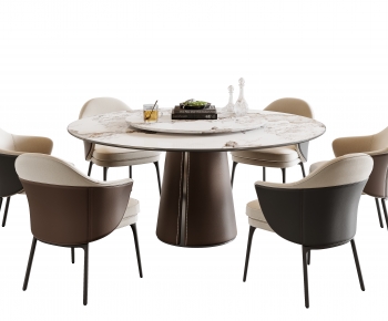 Modern Dining Table And Chairs-ID:355540992