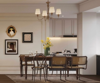 American Style Dining Room-ID:711879976