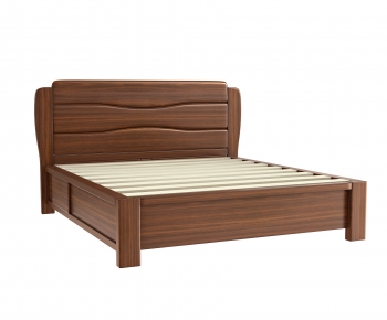 Modern Double Bed-ID:364088067