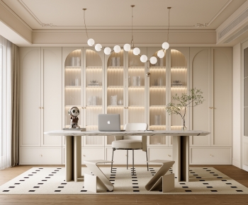 French Style Study Space-ID:742969577