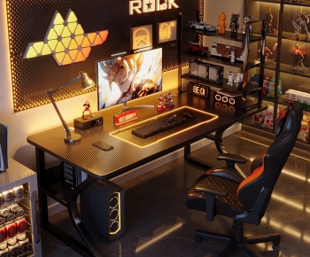 Modern Esports Tables And Chairs-ID:348186976