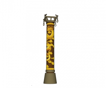 Chinese Style Column-ID:131634958