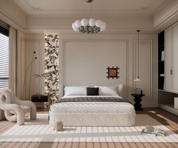 French Style Bedroom-ID:438536889