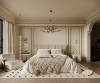 French Style Bedroom-ID:501880676