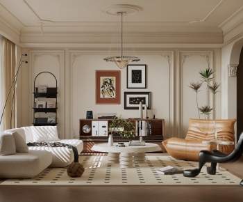 French Style A Living Room-ID:289524089