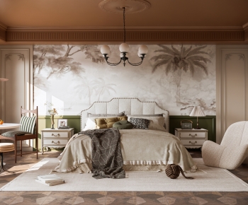 French Style Bedroom-ID:172853955
