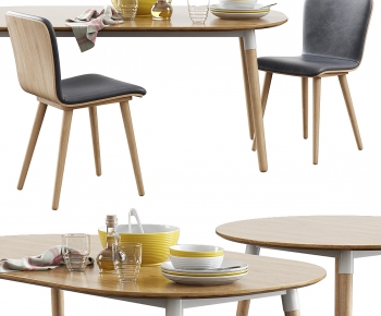 Modern Dining Table And Chairs-ID:868913897