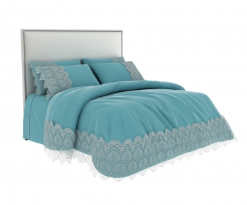 Modern Double Bed-ID:215430023