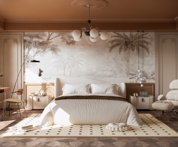 French Style Bedroom-ID:851506955