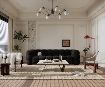 French Style A Living Room-ID:294200908