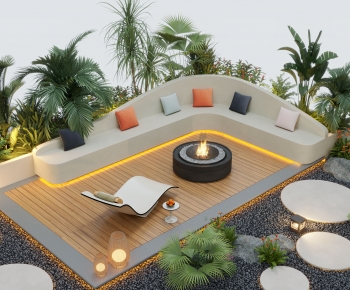 Modern Outdoor Sofa-ID:507061007