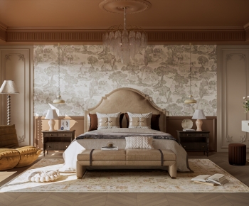 French Style Bedroom-ID:425610074