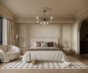 French Style Bedroom-ID:686600926