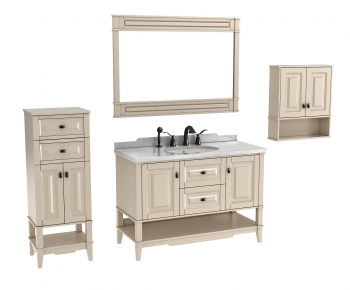 Modern Bathroom Cabinet-ID:245033989