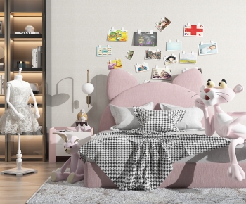 Modern Child's Bed-ID:212455997