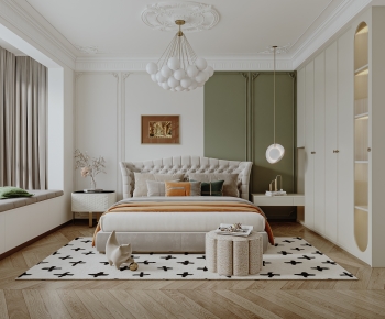 French Style Bedroom-ID:420293095