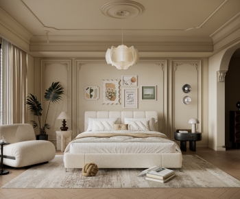 French Style Bedroom-ID:871732959