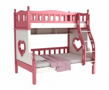 Modern Bunk Bed-ID:124380627