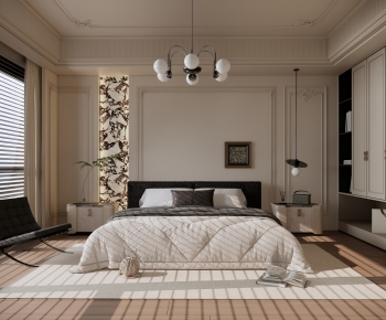 French Style Bedroom-ID:883430007