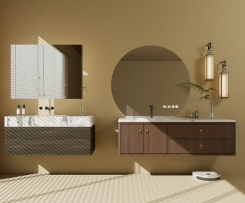 Modern Bathroom Cabinet-ID:170371064